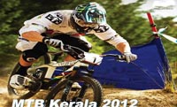 Four Cross event of Mountain Cycling Competition - MTB Kerala